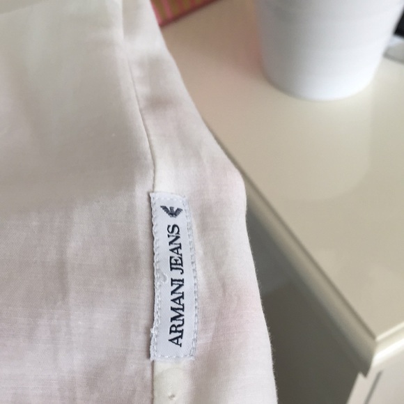 New Armani Jeans silk and cotton brand new blouse - Picture 6 of 7